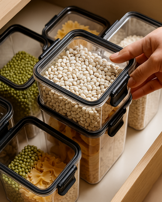 Indian Mom's Choice Air Tight Containers.