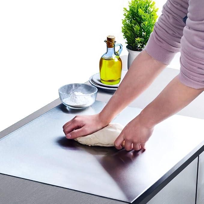 Mom’s Choice Stainless Steel Chopping Board