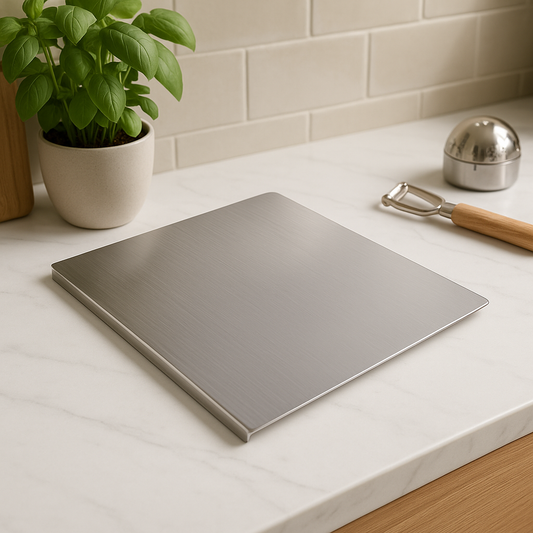 Mom’s Choice Stainless Steel Chopping Board