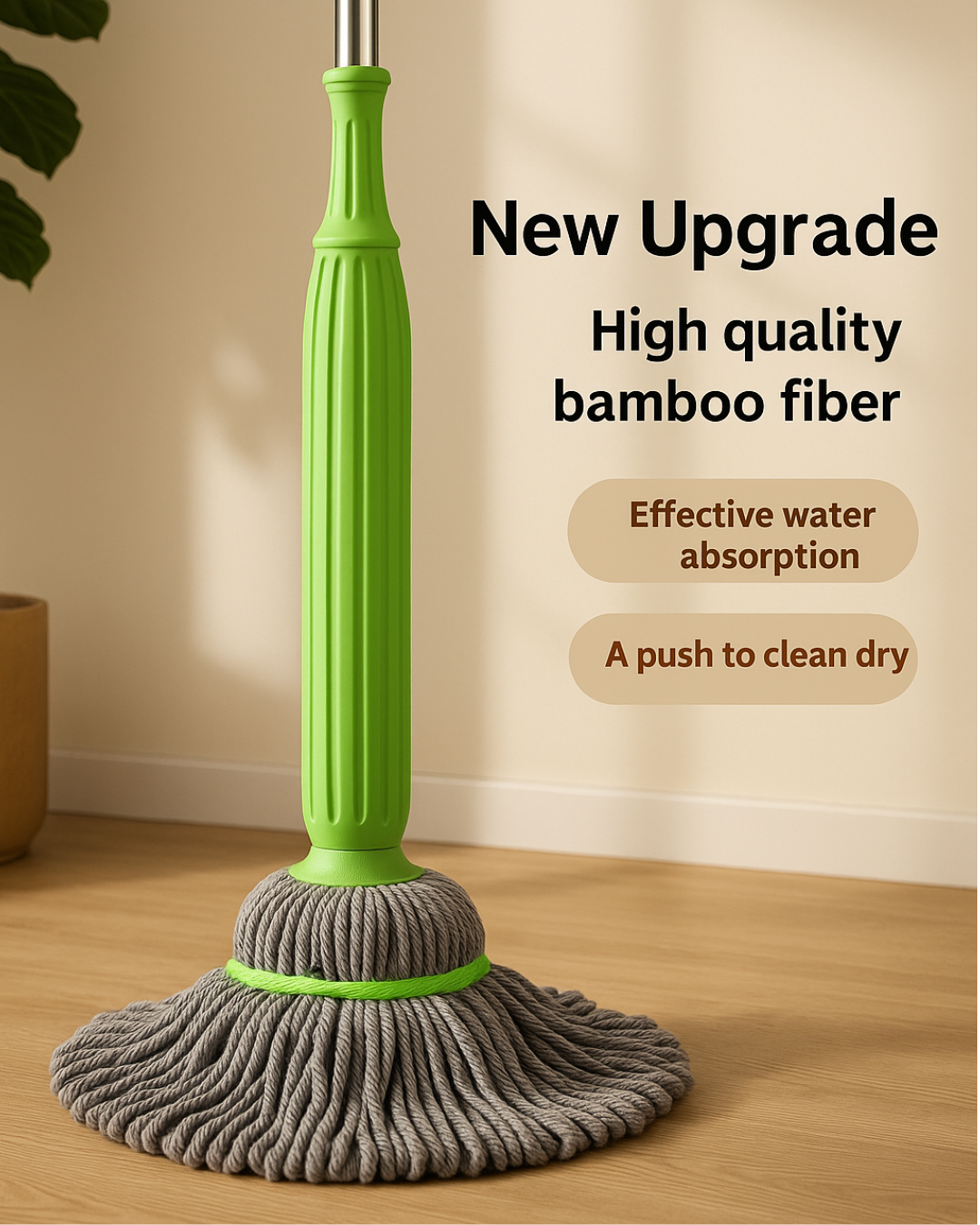 Smart & Instant Self-Drying Mop